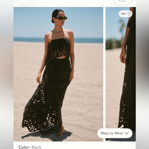 Vici // Luxxel Embroidered Skirt Set - Picture 2 of 7